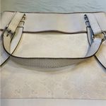 Gucci EUC   Monogram Calfskin Tote White with Cert. of Authenticity Photo 5