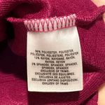 Deletta  for Anthropologie magenta textured 3/4 sleeve sweater size s Photo 6