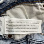 Abercrombie & Fitch A&F 90’s Slim Straight Jean 31 Regular Criss Cross Asymmetric Medium Wash Photo 8