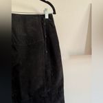 wilson's leather  Black suede midi Skirt Photo 1