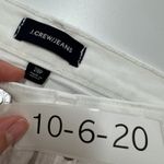 J.Crew Jeans Women Size 28 Petite White Billie Demi Boot Crop Frayed Hem Photo 4