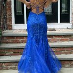 Amarra Royal Blue Prom Dress Size 00 Photo 1