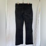 Old Navy  Mid Rise Kickin Boot Cut Black Denim Jeans Size 10 Women’s Grunge Y2K Photo 4