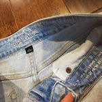 Wild Fable  Light Blue Distressed Boyfriend Jeans High Ruse Mom Size 4 Photo 1