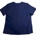 FIGS Technical Collection Navy Blue One Pocket Scrub Top FW1000 Catarina SZ XXL Photo 2