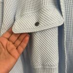 Aerie LumberJane Waffle oversized Shirt Sz L Photo 4