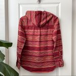 Woolrich Southwestern Hooded Long Sleeve Top XS Photo 8