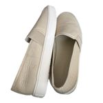 Vince  Blair Croc-embossed Leather Slip-on Sneakers‎ Cobblestone 6.5 Cream Photo 5