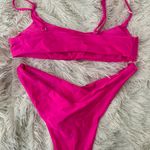 SheIn Hot Pink Bikini Set Photo 1