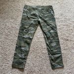 Rewind  Women’s Pants Juniors Size 17 Green Camouflage Print Pockets Photo 5