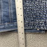 Rue 21 Y2K Denim Jean Corset Strapless Top Tue Bustier Stretch Women's Large Photo 5