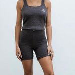 Calvin Klein CK One Plush Sleep Bra Top NWT Size S - Dark Grey Photo 3