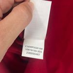 The Limited  Cowl Tunic Sweater Sz 1X Gold Button Garnet Holiday Preppy Office Photo 7