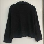 Very J MOVING SALE Black Sherpa zip up jacket Photo 6