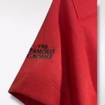 Nike  Golf Polo Shirt Women's Medium Red‎ Golf Famous Grouse Dri Fit Short Sleeve Photo 3