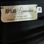 Vintage African Renaissance Multicolor Beaded Embroidered Halter High Neck Top M Size M Photo 3