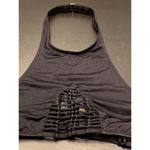 Victoria's Secret  Women's Halter Swim Bikini Top Swimwear black Size Medium Photo 3