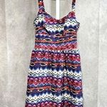 Delia's Floral Print Short Button Strap Dress Size S Photo 0