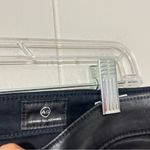 AG Adriano Goldschmied Jean The Legging Ankle Super Skinny Black Faux Leather 28 Photo 4