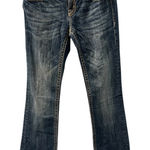 Miss Me Vintage Y2K  Size 26 Cow Hide Western Bootcut Embroidered Jeans Low Rise Photo 0