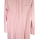 Vineyard Vines Women's Pink Cotton Hoodie Tunic Whale Logo Casual Comfy Photo 0