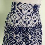 KAVU  Cedar Blue Aztec Skirt Size Small Photo 2