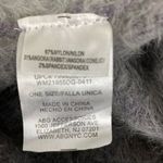 Angora Blend Animal Print Black & Gray Soft French Beret Style Hat OS Photo 3