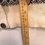 Women's Fair Isle Mock Neck Long Sleeve Sweater Cozy Geometric Pattern M Size undefined Photo 4