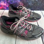ASICS Gel Venture 4 Trail Running Shoes Grey, Pink, Silver T383N Women Sz 11.5 Photo 0