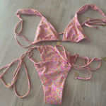 Kulani Kinis  Bikini Set Floral Pink Photo 0