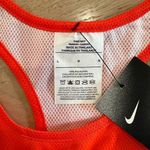 Nike  reversible tank top orange white size large NWT Photo 2