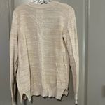 Faded Glory Women's Cream Cardigan Sweater  Medium Cozy Fall Minimal Womens Photo 2