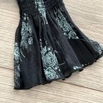 Cinq à Sept Cinq A Sept Silk Floral Ruffle Mini Dress | Navy Blue | XS Photo 4