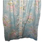 Vintage Floral Robe House Coat‎ Pink Photo 2