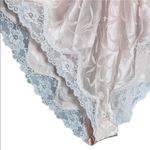 Vintage Laura Adams Pink Satin Silk Lace Teddie Lingerie Size Small Photo 3