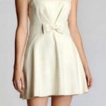 Ted Baker  Aruna Cream Bow Fit & Flare Formal Dress Photo 0