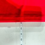 Calvin Klein Women's Lace Up 3/4 Sleeve Shift Cocktail Dress Cherry Red Size 8 Photo 9