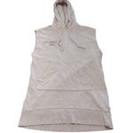 ZARA Dress Womens Small Pink Los Angeles Sweatshirt Hooded Mini Photo 1