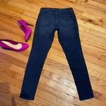Banana Republic BR Leggings skinny jeans darkwash indigo light Distressed sz 27-4R denim Photo 3