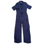 Thakoon x RTR Short Sleeve Jumpsuit in Navy, Size US 2 Blue Photo 3