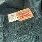 Levi's NWT Womens Mid Rise 94 Baggy Corduroy Jeans Pants Green 26 Photo 6
