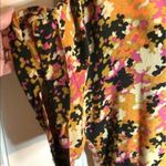 Fossil Abstract Colorful Romper Shorts Orange Tan Pink S Photo 6