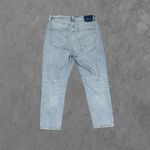 Gap | High Rise Destructed Cigarette Denim Jeans Light Wash Indigo Size 12 31R Photo 4