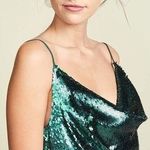 Black Halo NWT Lucy Sequin Dress Jellybean Green Photo 1