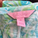 Lilly Pulitzer  DUVAL NOTCH-NECKLINE LINEN-TOP XS Photo 5