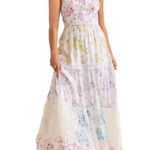 Floral Maxi Dress Purple Photo 0