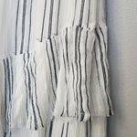 ATM Gauze Ruffle Slip Dress Photo 4