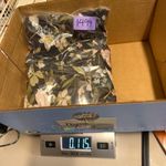 7th Avenue M Floral Pleated Wrap Skirt Pleated Midi Boho Fairy Cottage Retro Black Size M Photo 8