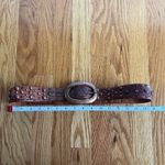 Leatherock Brown Leather Belt‎ Sz 31' Photo 11