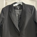 Liz Claiborne Career Black One Button Blazer Women Size 10 Photo 4